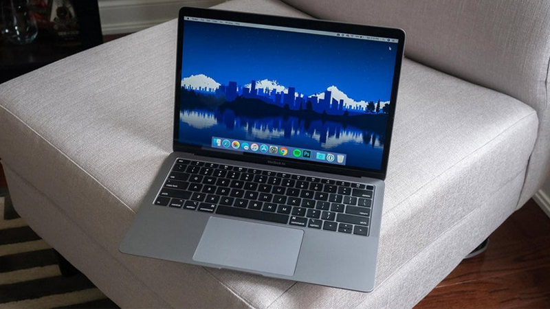 Màn hình khoá và màn hình nền MacBook giống nhau